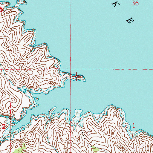 Topographic Map of Scalp Creek Indian Site (historical), SD