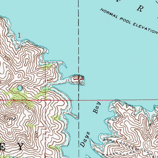 Topographic Map of Ellis Indian Site (historical), SD