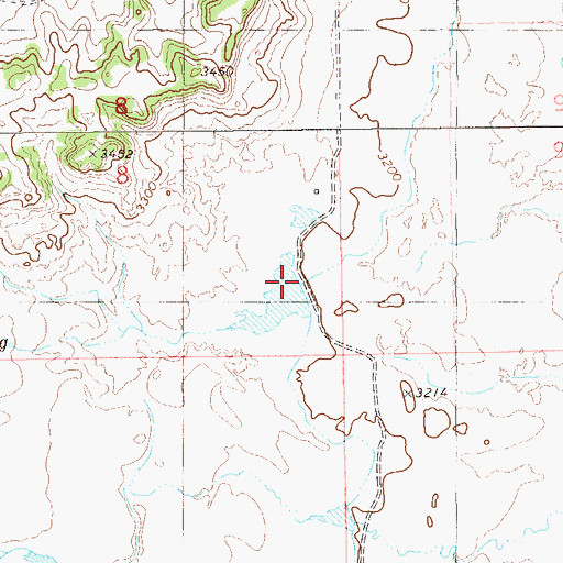 Topographic Map of Turbiville Irrigation Dam, SD