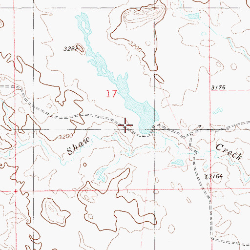 Topographic Map of Holsti Dam, SD