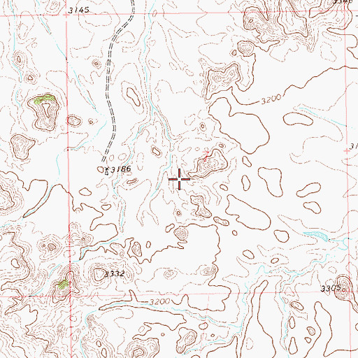 Topographic Map of Matson Dam, SD