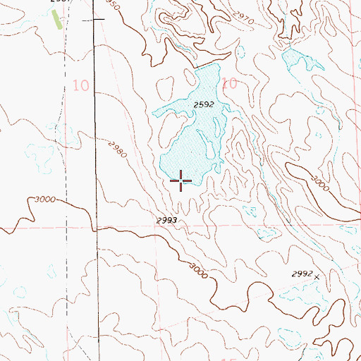 Topographic Map of Salmen Number 1 Dam, SD