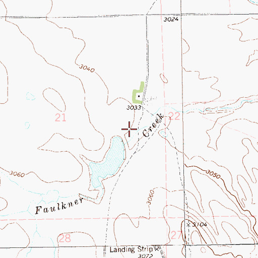 Topographic Map of Gilbert Number 1 Dam, SD
