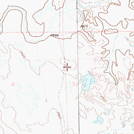 Topographic Map of Salmen Number 2 Dam, SD