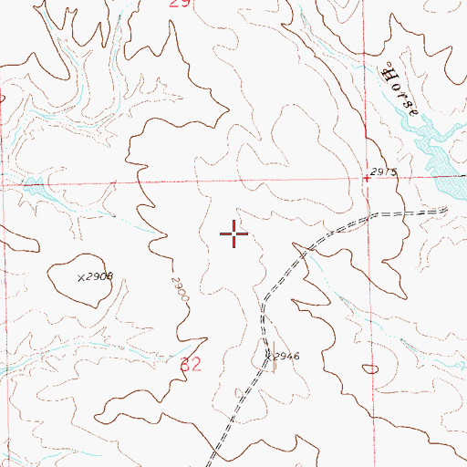 Topographic Map of Stanley Smeenk Dam Number 1, SD