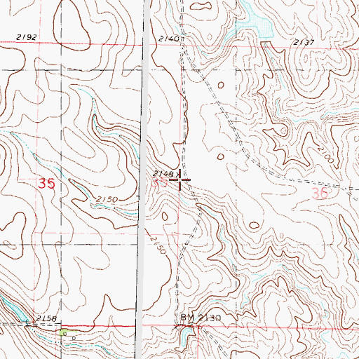 Topographic Map of F Macijewske Dam, SD