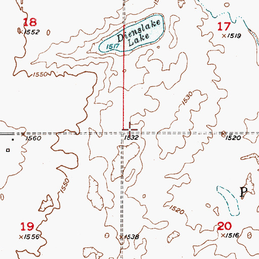 Topographic Map of Melbourne (historical), SD
