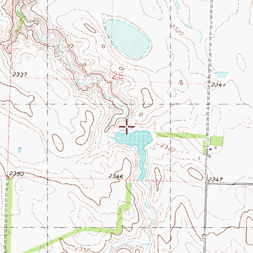 Topographic Map of M Schremp Dam, SD