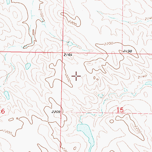 Topographic Map of Louder Number 4 Dam, SD