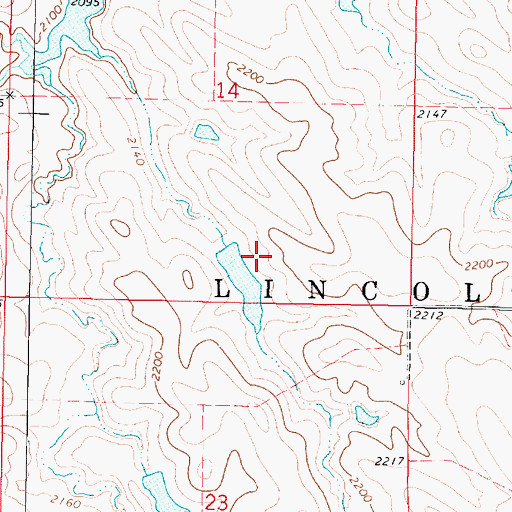 Topographic Map of Louder Number 3 Dam, SD