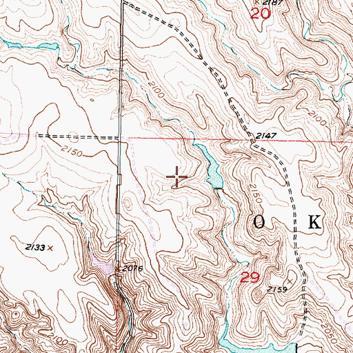 Topographic Map of Wedean Number 3 Dam, SD