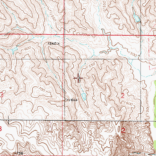 Topographic Map of DeJong Brothers 7 Dam, SD