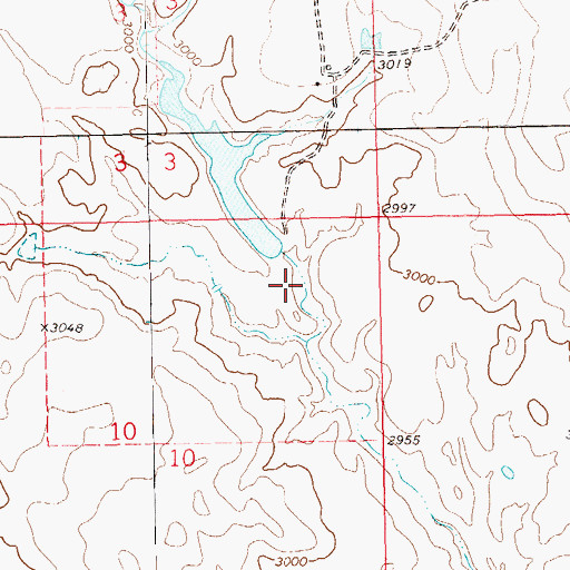 Topographic Map of Lemm Dam, SD