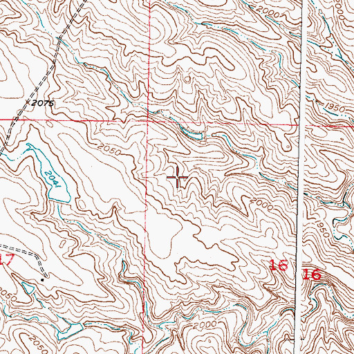 Topographic Map of Rae Number 3 Dam, SD