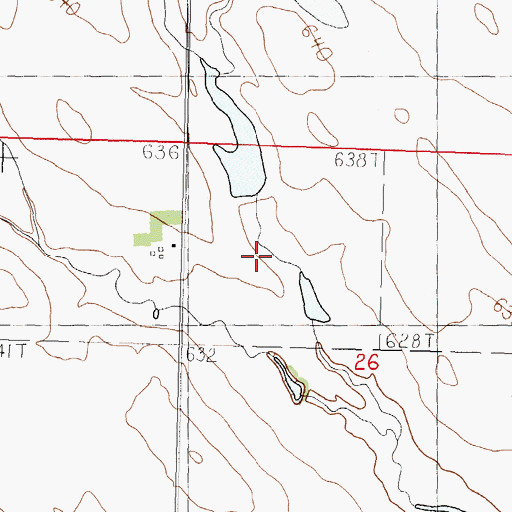 Topographic Map of Otto Schmidt Dam, SD