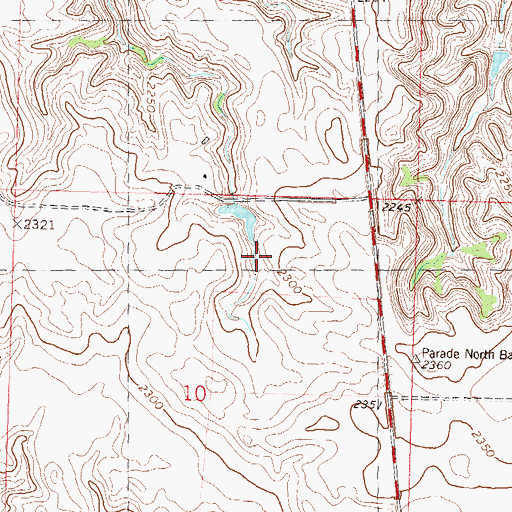 Topographic Map of F Curtis Dam, SD