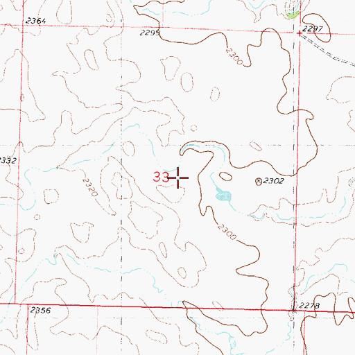 Topographic Map of Louis Lesmeister Dam, SD
