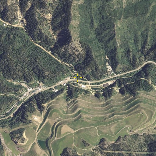 Aerial/Satellite Image of Blacktail Gulch, SD