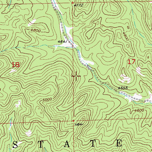 Topographic Map of Custer State Park, SD