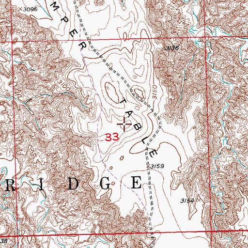 Topographic Map of Tahca Okute Aglehan Cikala, SD