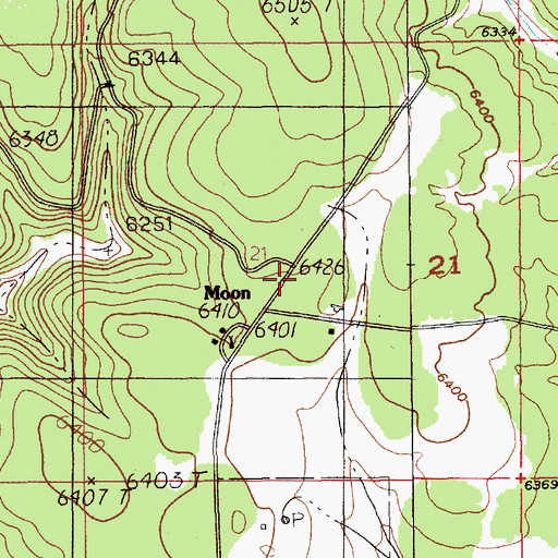 Topographic Map of Neuman-Scott Ranch, SD