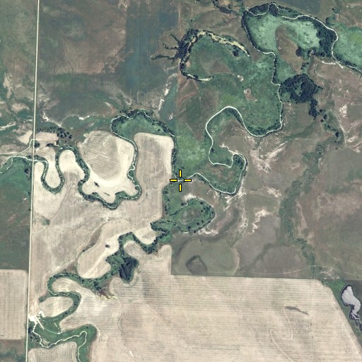Aerial/Satellite Image of Whitewater Creek, SD
