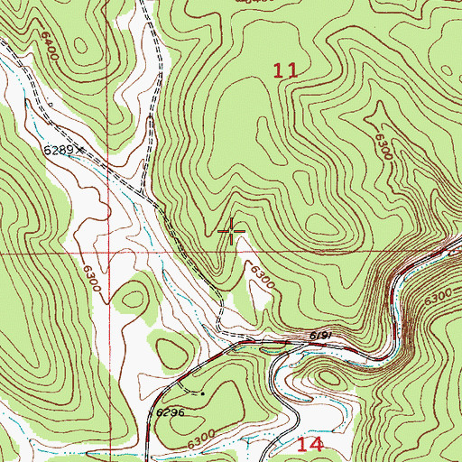 Topographic Map of Potato Spring, SD