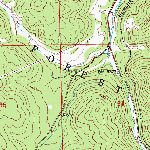 Topographic Map of Lead Country Club, SD