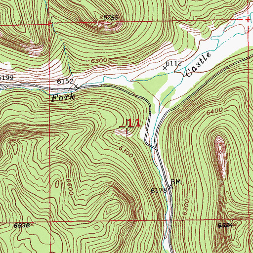 Topographic Map of Silica Sand Mine, SD