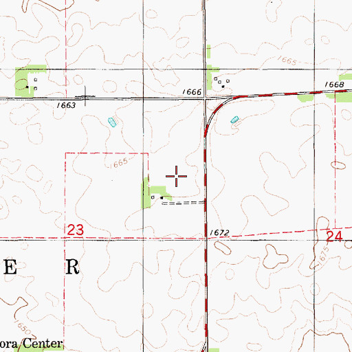 Topographic Map of Friends Church (historical), SD