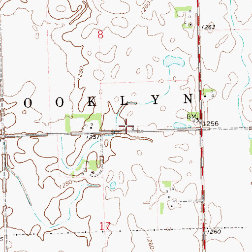 Topographic Map of Morning Star School (historical), SD