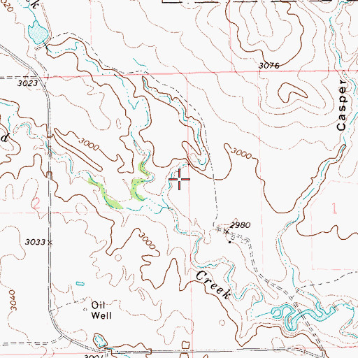 Topographic Map of M Butler Ranch, SD