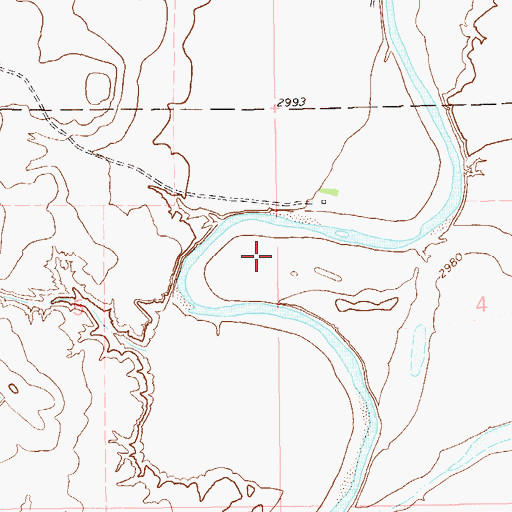 Topographic Map of Willett (historical), SD