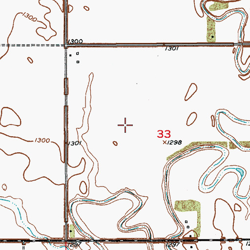 Topographic Map of Prairie Wood Village Addition, SD