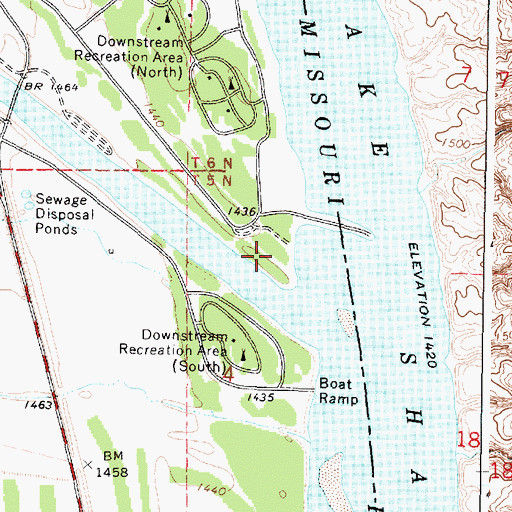 Topographic Map of Fort Galpin (historical), SD