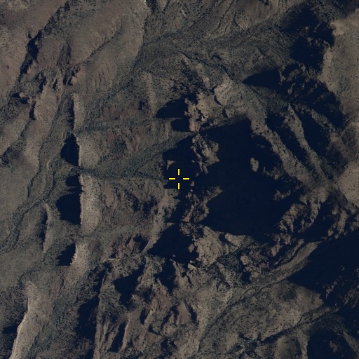 Aerial/Satellite Image of Toppys Spring, AZ