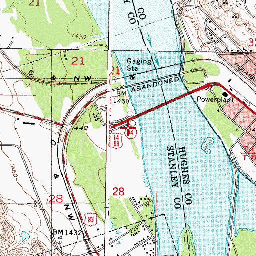 Topographic Map of Marion Island (historical), SD