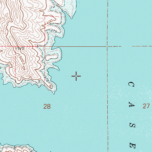 Topographic Map of Mulehead School (historical), SD