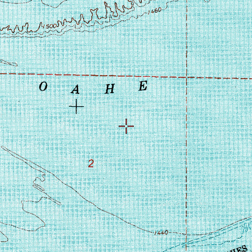 Topographic Map of Harney Cabin (historical), SD