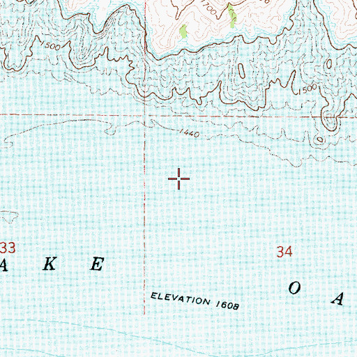 Topographic Map of Strand Brothers Farm (historical), SD
