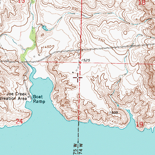 Topographic Map of Reynolds Ranch (historical), SD