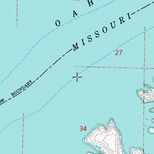Topographic Map of Stony Gulch (historical), SD