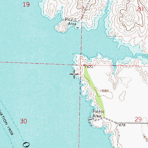 Topographic Map of Evarts (historical), SD