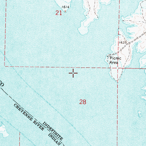 Topographic Map of Scranton (historical), SD