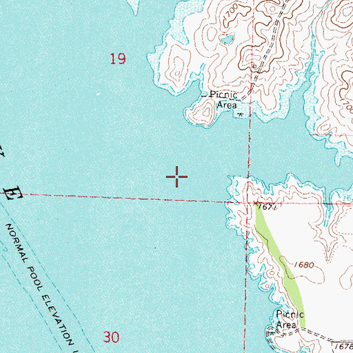 Topographic Map of Walworth (historical), SD