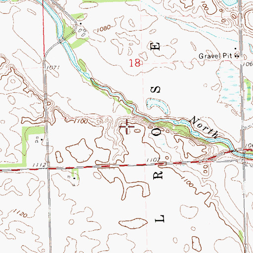 Topographic Map of Saint Joseph (historical), SD