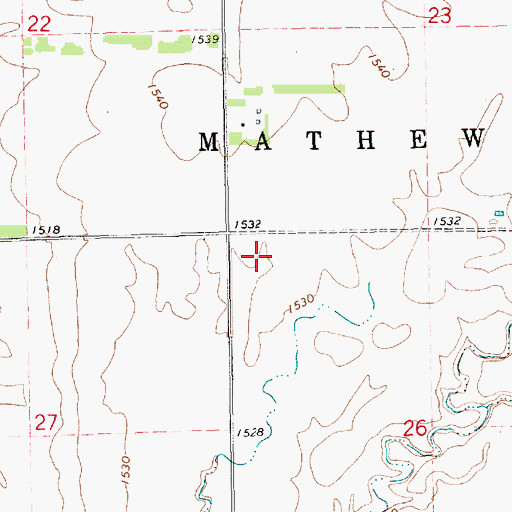 Topographic Map of School Number 29 (historical), SD