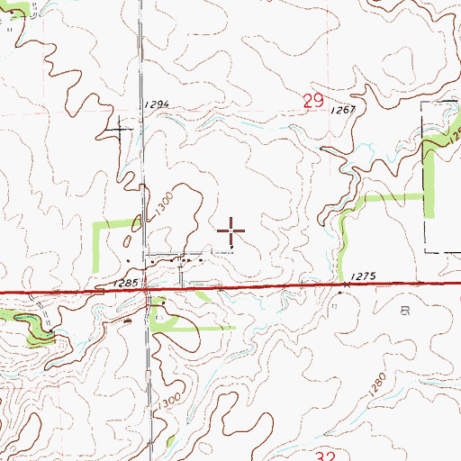 Topographic Map of Torvik Subdivision, SD