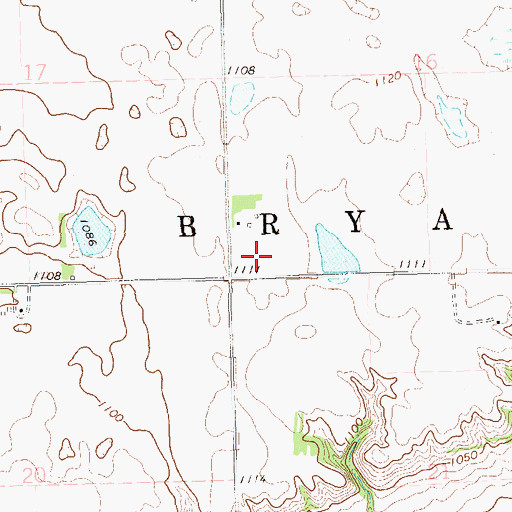Topographic Map of School Number 1 (historical), SD