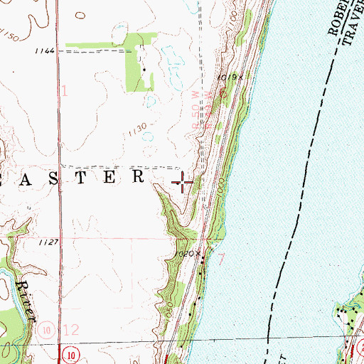 Topographic Map of Indian Baptist Church (historical), SD